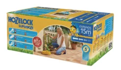 Hozelock Superhoze Flexible Yellow Expanding Hose Pipe (L)15m -Garden Outdoor Store hozelock superhoze flexible yellow expanding hose pipe l 15m5010646061254 09c bq