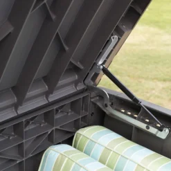 Keter Borneo Rattan Effect Plastic Garden Storage Box 9 Keter Borneo Rattan Effect Plastic Garden Storage Box -Garden Outdoor Store keter borneo rattan effect plastic garden storage box7290103669065 02bq