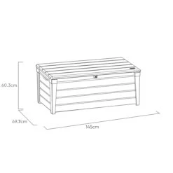Keter Brushwood Wood Effect Garden Storage Box 454L 7 Keter Brushwood Wood Effect Garden Storage Box 454L -Garden Outdoor Store keter brushwood wood effect garden storage box 454l7290106939745 01t