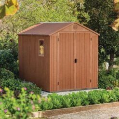 Keter Darwin 8x6 Ft Apex Tongue & Groove Shed With Floor