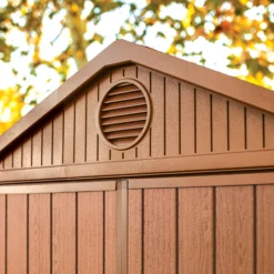 Keter Darwin 8x6 Ft Apex Tongue & Groove Shed With Floor -Garden Outdoor Store keter darwin 8x6 ft apex tongue groove shed with floor7290112636096 04i bq