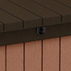 Keter Darwin Wood Effect 5x2 Garden Storage Bench Box 380L 13 Keter Darwin Wood Effect 5x2 Garden Storage Bench Box 380L -Garden Outdoor Store keter darwin wood effect 5x2 garden storage bench box 380l7290112636225 36c bq