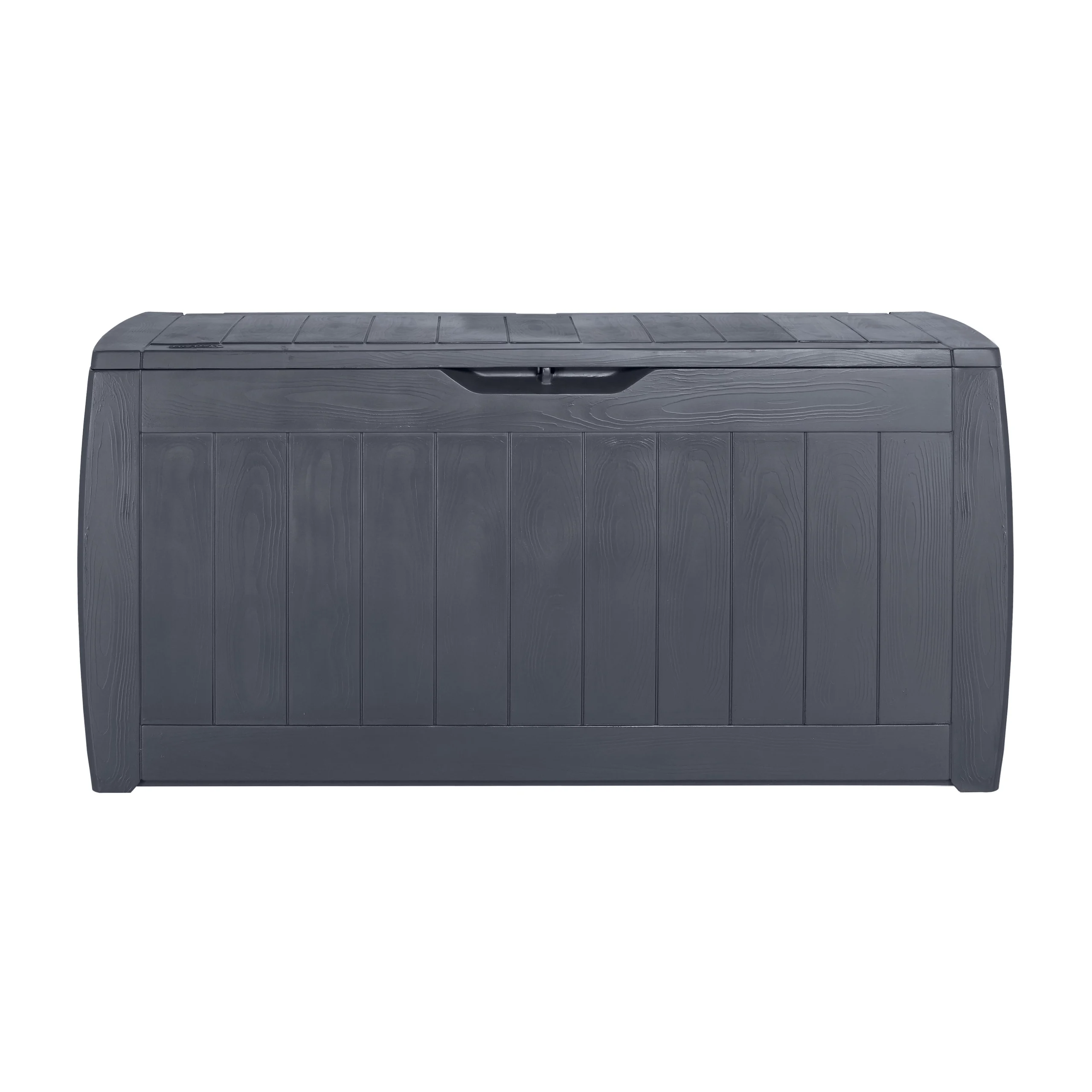 Keter Hollywood Wood Effect Plastic Garden Storage Box 4 Keter Hollywood Wood Effect Plastic Garden Storage Box - Image 4