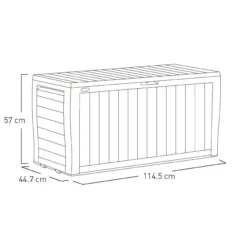 Keter Marvel Plus Grey Plastic 4x1 Garden Storage Box 270L 17 Keter Marvel Plus Grey Plastic 4x1 Garden Storage Box 270L -Garden Outdoor Store keter marvel plus grey plastic 4x1 garden storage box 270l7290112637802 01t scaled