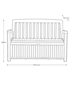 Keter Patio Wood Effect Garden Storage Bench Box - Partial Assembly Required 227L 23 Keter Patio Wood Effect Garden Storage Bench Box - Partial Assembly Required 227L -Garden Outdoor Store keter patio wood effect garden storage bench box partial assembly required 227l7290112634825 01t bq