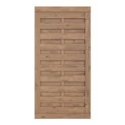 Klikstrom Tiama Pine Horizontal Slats Gate, (H)1.8m (W)0.9m