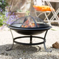 La Hacienda Albion Steel Firepit 12 La Hacienda Albion Steel Firepit -Garden Outdoor Store la hacienda albion steel firepit5055025581657 03i bq scaled
