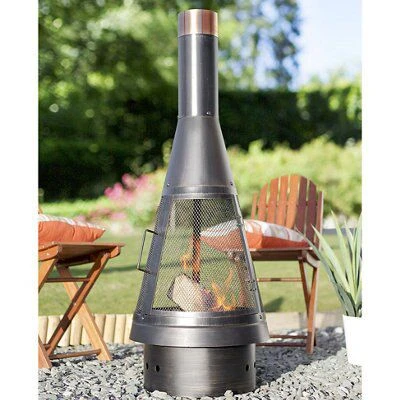 La Hacienda Colorado Steel Chiminea 1 La Hacienda Colorado Steel Chiminea
