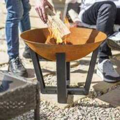 La Hacienda Icarus Cast Iron & Steel Firepit 5 La Hacienda Icarus Cast Iron & Steel Firepit -Garden Outdoor Store la hacienda icarus cast iron steel firepit5055025585297 03i BQ
