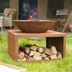 La Hacienda Moho Steel Firepit 5 La Hacienda Moho Steel Firepit -Garden Outdoor Store la hacienda moho steel firepit5055025582630 03i BQ