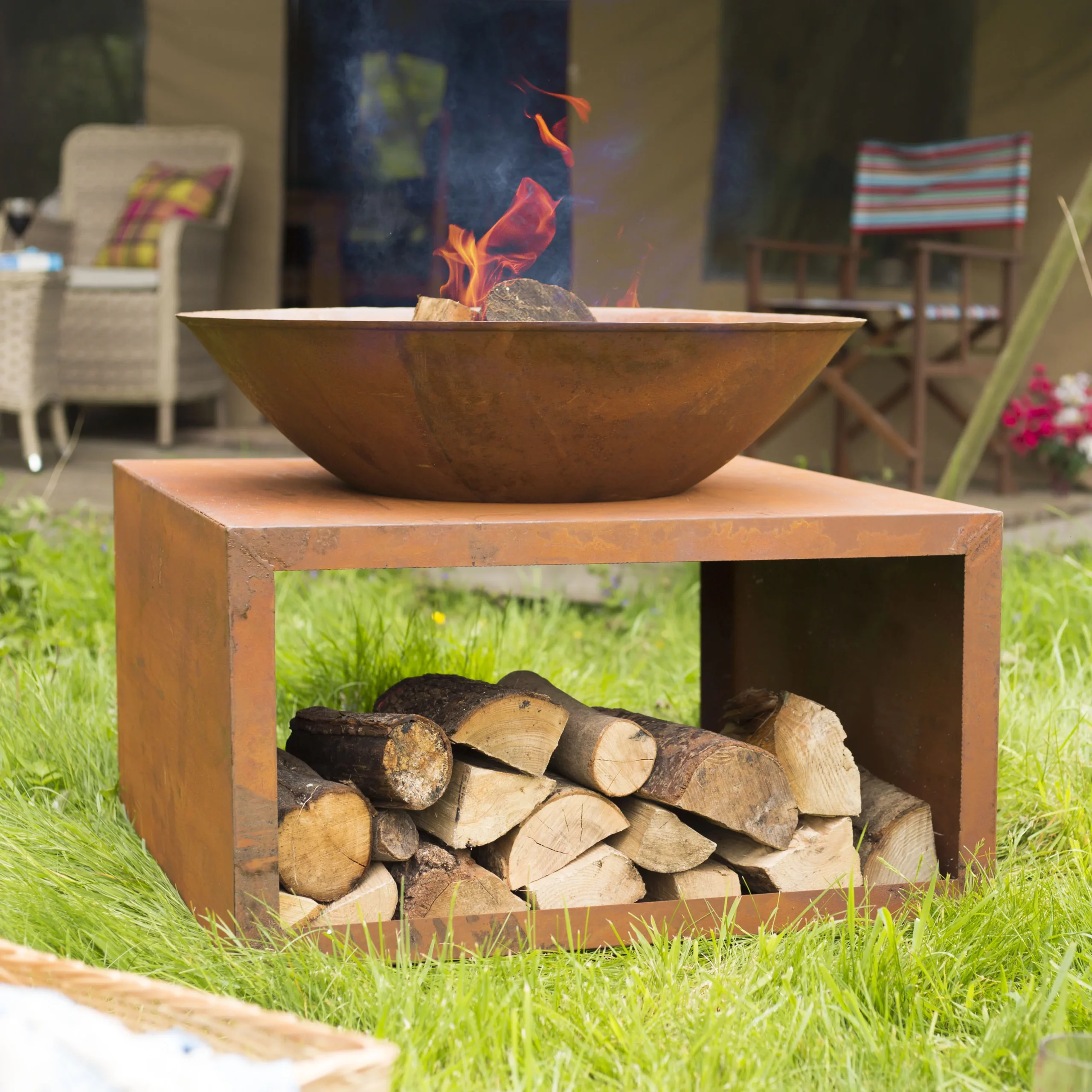 La Hacienda Moho Steel Firepit 3 La Hacienda Moho Steel Firepit - Image 3