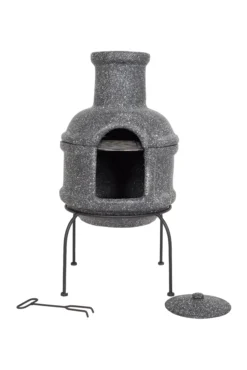 La Hacienda Teplo Clay Chiminea 5 La Hacienda Teplo Clay Chiminea -Garden Outdoor Store la hacienda teplo clay chiminea5055025672102 01c bq