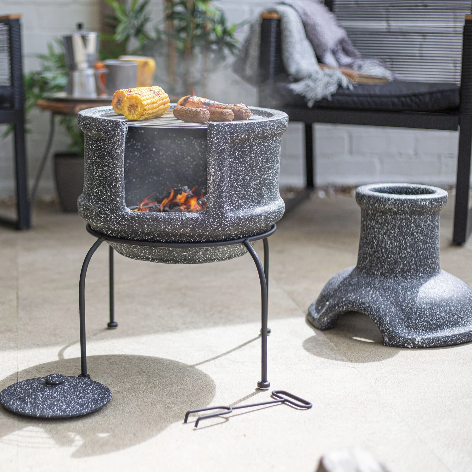 La Hacienda Teplo Clay Chiminea 2 La Hacienda Teplo Clay Chiminea - Image 2