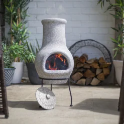 La Hacienda Wela Clay Chiminea 5 La Hacienda Wela Clay Chiminea -Garden Outdoor Store la hacienda wela clay chiminea5055025672096 01i bq scaled