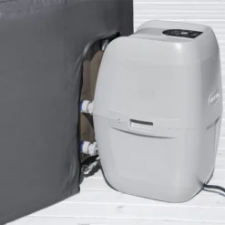 Lay-Z-Spa Grey Circular Hot Tub Cover (D) 1960mm X (H )710mm -Garden Outdoor Store lay z spa grey circular hot tub cover d 1960mm x h 710mm6941607321270 37c