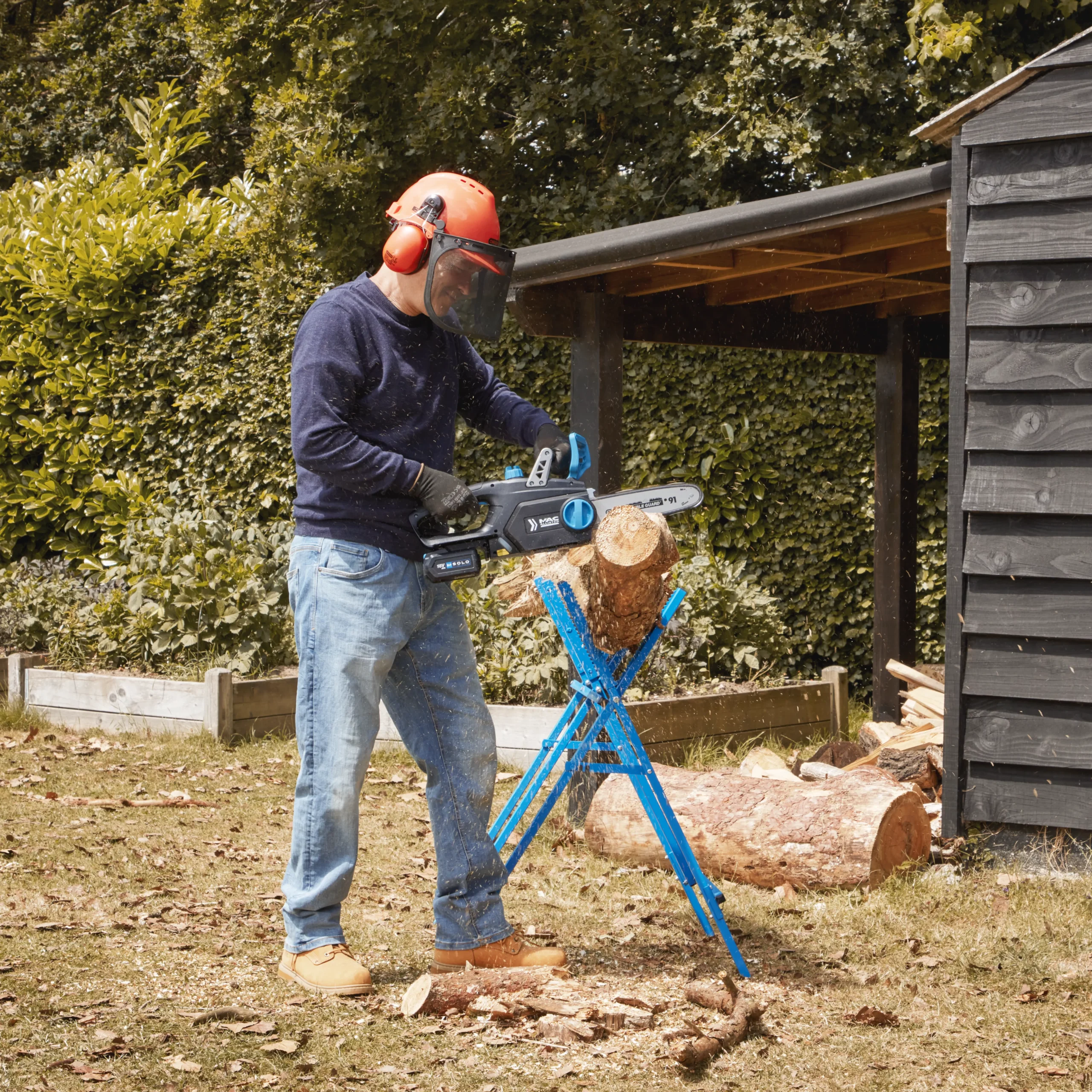 Mac Allister MCS1825-Li 18V Cordless 254mm Chainsaw 7 Mac Allister MCS1825-Li 18V Cordless 254mm Chainsaw - Image 7