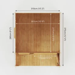 Mercia 11x12 Apex Tongue & Groove Cabin With Double Door 21 Mercia 11x12 Apex Tongue & Groove Cabin With Double Door -Garden Outdoor Store mercia 11x12 apex tongue groove cabin with double door5029442078687 02t bq