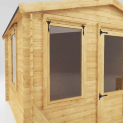 Mercia 11x12 Apex Tongue & Groove Cabin With Double Door 16 Mercia 11x12 Apex Tongue & Groove Cabin With Double Door -Garden Outdoor Store mercia 11x12 apex tongue groove cabin with double door5029442078687 37c bq