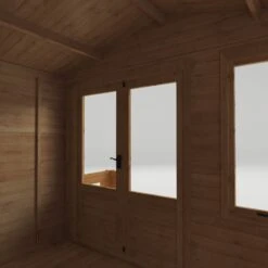 Mercia 11x12 Apex Tongue & Groove Cabin With Double Door 17 Mercia 11x12 Apex Tongue & Groove Cabin With Double Door -Garden Outdoor Store mercia 11x12 apex tongue groove cabin with double door5029442078687 39c bq