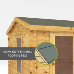 Mercia 11x12 Apex Tongue & Groove Cabin With Double Door 18 Mercia 11x12 Apex Tongue & Groove Cabin With Double Door -Garden Outdoor Store mercia 11x12 apex tongue groove cabin with double door5029442078687 40c bq