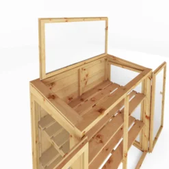 Mercia 4x2 Greenhouse With Flap Vent 10 Mercia 4x2 Greenhouse With Flap Vent -Garden Outdoor Store mercia 4x2 greenhouse with flap vent5029442092782 36c bq