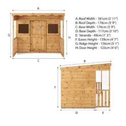 Mercia 6x5 Timber Playhouse Assembly Required 13 Mercia 6x5 Timber Playhouse Assembly Required -Garden Outdoor Store mercia 6x5 timber playhouse assembly required5029442089683 02t