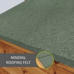 Mercia 7x5 Ft Reverse Apex Tongue & Groove Wooden 2 Windows Shed With Floor 15 Mercia 7x5 Ft Reverse Apex Tongue & Groove Wooden 2 Windows Shed With Floor -Garden Outdoor Store mercia 7x5 ft reverse apex tongue groove wooden 2 windows shed with floor5029442006468 41c bq