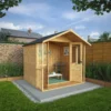 Mercia 7x7 Apex Tongue & Groove Summer House With Double Door