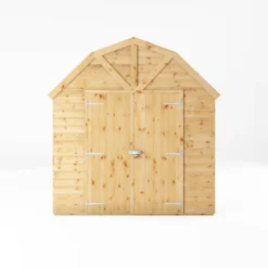 Mercia 8x8 Ft Barn Shiplap Wooden 2 Door Shed With Floor -Garden Outdoor Store mercia 8x8 ft barn shiplap wooden 2 door shed with floor5029442009261 02c