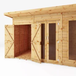 Mercia Maine 14x6 Ft Pent Shiplap Wooden Summer House With Double Door 14 Mercia Maine 14x6 Ft Pent Shiplap Wooden Summer House With Double Door -Garden Outdoor Store mercia maine 14x6 ft pent shiplap wooden summer house with double door5029442008721 04c