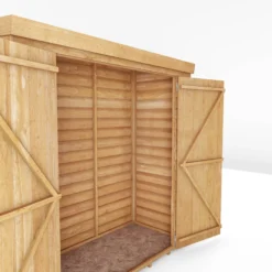 Mercia Overlap Wooden 6x2'6 Pent Garden Storage -Garden Outdoor Store mercia overlap wooden 6x2 6 pent garden storage5029442073897 03c