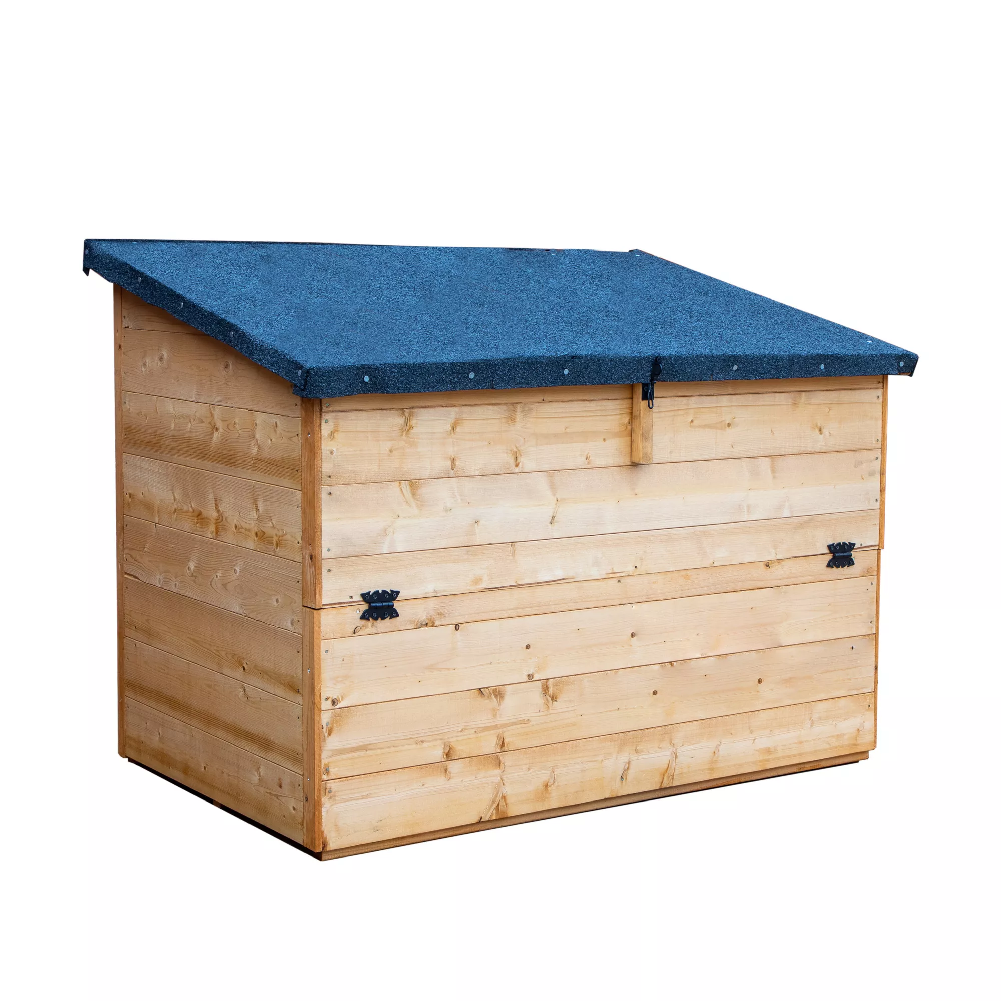 Mercia Tongue & Groove Solid Wood Lift Up Sloping Garden Storage 2 Mercia Tongue & Groove Solid Wood Lift Up Sloping Garden Storage - Image 2
