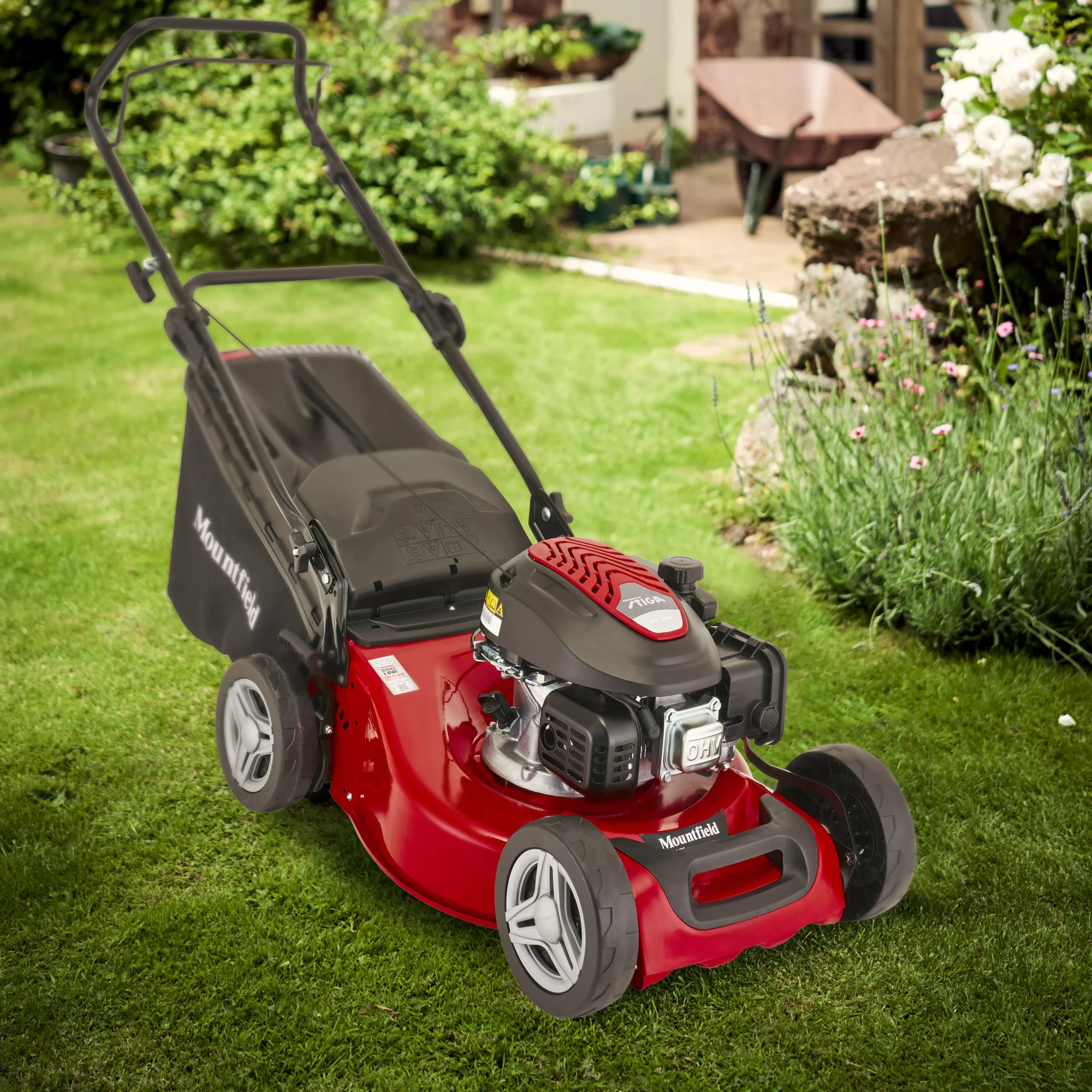 Mountfield HP185 139cc Petrol Rotary Lawnmower 2 Mountfield HP185 139cc Petrol Rotary Lawnmower - Image 2