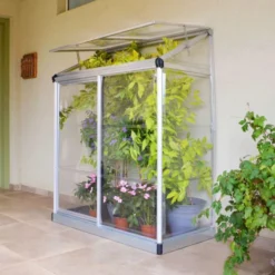 Palram - Canopia 4x2 Greenhouse -Garden Outdoor Store palram canopia 4x2 greenhouse7290108130263 04i bq