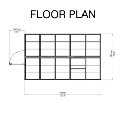 Palram - Canopia Harmony Green 6x10 Greenhouse 15 Palram - Canopia Harmony Green 6x10 Greenhouse -Garden Outdoor Store palram canopia harmony green 6x10 greenhouse7290103110871 02t bq