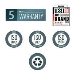 Palram - Canopia Harmony Grey 6X8 Greenhouse -Garden Outdoor Store palram canopia harmony grey 6x8 greenhouse7290108137682 03t BQ