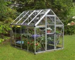 Palram - Canopia Harmony Silver 6x8 Greenhouse 25 Palram - Canopia Harmony Silver 6x8 Greenhouse -Garden Outdoor Store palram canopia harmony silver 6x8 greenhouse7290103110581 04i
