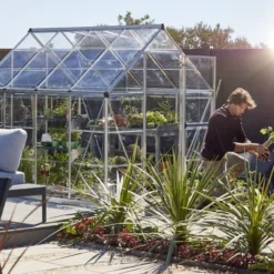Palram - Canopia Harmony Silver 6x8 Greenhouse 28 Palram - Canopia Harmony Silver 6x8 Greenhouse -Garden Outdoor Store palram canopia harmony silver 6x8 greenhouse7290103110581 07i scaled