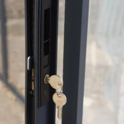 Palram - Canopia Ledro Grey Rectangular Gazebo, (W)2.95m (D)2.95m - Assembly Required -Garden Outdoor Store palram canopia ledro grey rectangular gazebo w 2 95m d 2 95m assembly required7290108136524 07i bq