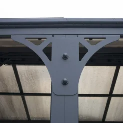 Palram - Canopia Martinique Grey Rectangular Gazebo, (W)3.6m (D)2.96m - Assembly Required 13 Palram - Canopia Martinique Grey Rectangular Gazebo, (W)3.6m (D)2.96m - Assembly Required -Garden Outdoor Store palram canopia martinique grey rectangular gazebo w 3 6m d 2 96m assembly required7290108137910 06i bq