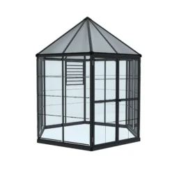 Palram - Canopia Oasis™ Grey 8x6 Greenhouse 17 Palram - Canopia Oasis™ Grey 8x6 Greenhouse -Garden Outdoor Store palram canopia oasis grey 8x6 greenhouse7290108133837 01c bq