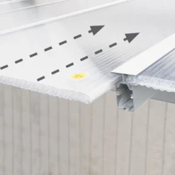 Palram - Canopia Olympia White Non-retractable Awning, (L)7.39m (H)3.05m (W)2.95m -Garden Outdoor Store palram canopia olympia white non retractable awning l 7 39m h 3 05m w 2 95m7290108134322 05i bq