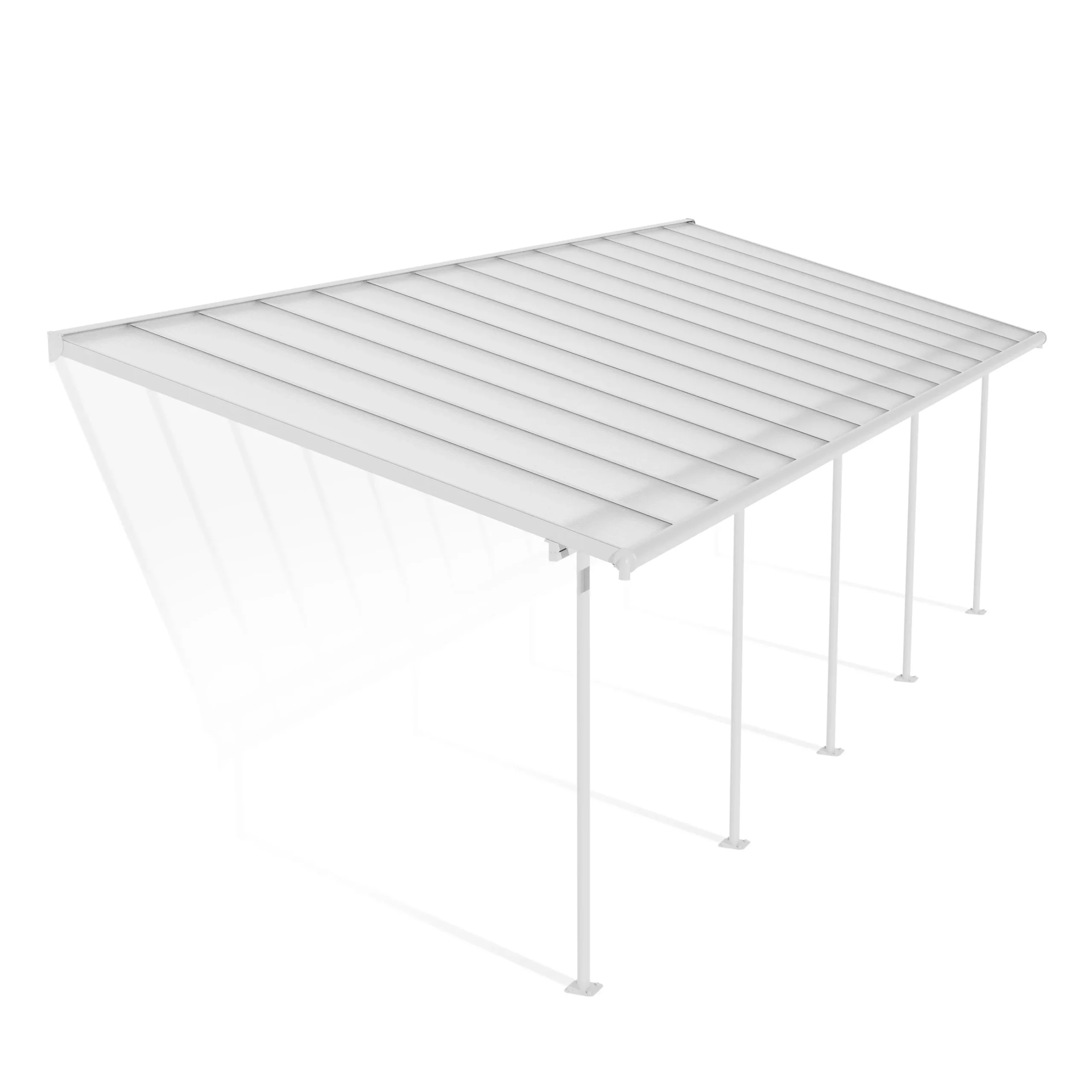 Palram - Canopia Sierra White Non-retractable Awning, (L)8.6m (H)3.05m (W)2.95m 2 Palram - Canopia Sierra White Non-retractable Awning, (L)8.6m (H)3.05m (W)2.95m - Image 2