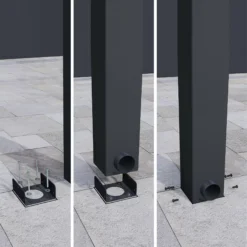 Palram - Canopia Stockholm Grey Non-retractable Awning, (L)5.88m (H)3.24m (W)3.41m -Garden Outdoor Store palram canopia stockholm grey non retractable awning l 5 88m h 3 24m w 3 41m7290108602524 04i bq