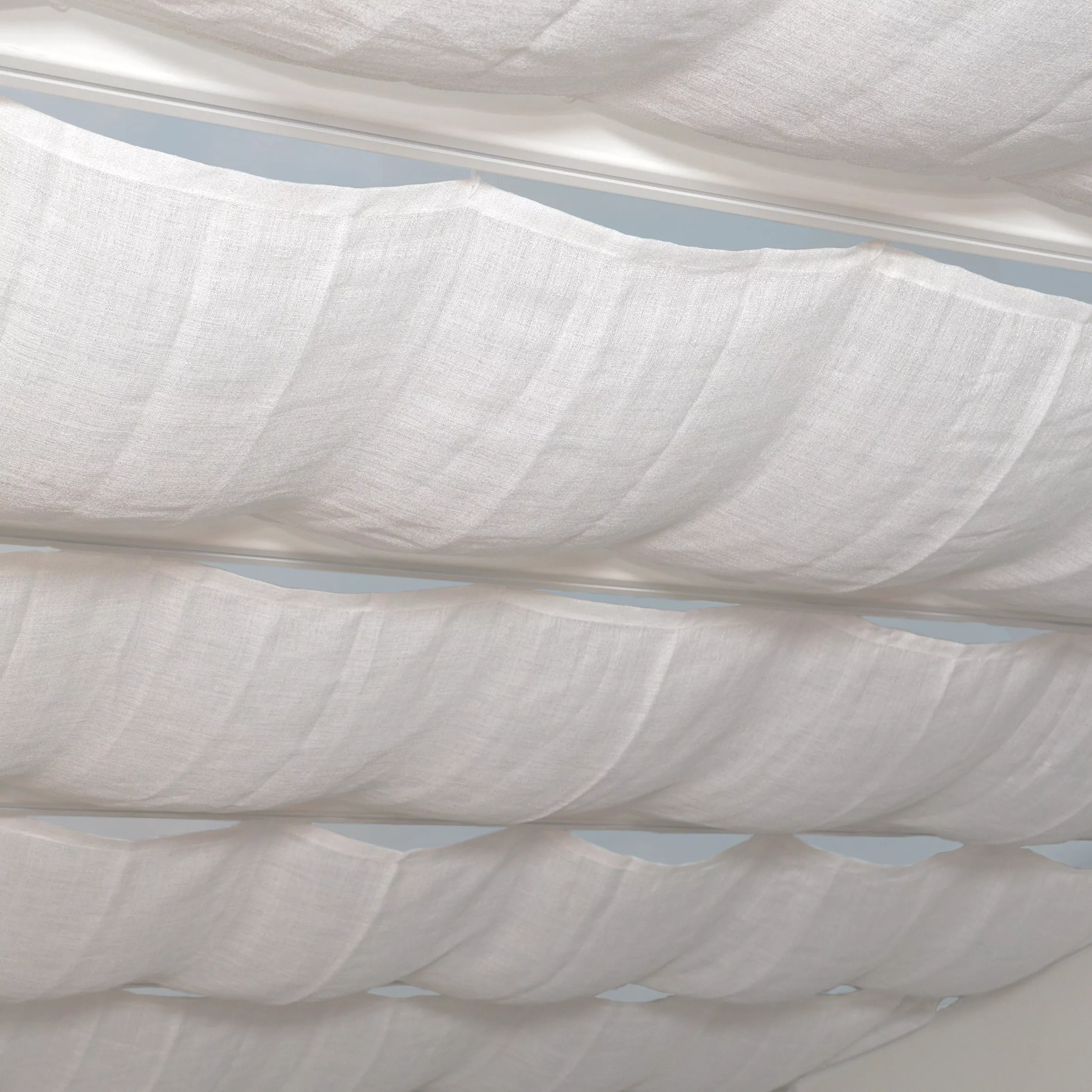 Palram - Canopia White Patio Cover Roof Blind 3 Palram - Canopia White Patio Cover Roof Blind - Image 3