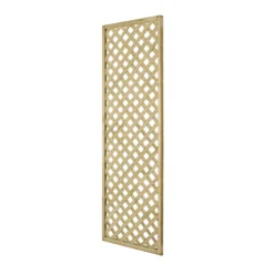 Alternative view of Pine Trellis Panel, Pack Of 4 (W)60cm X (H)180cm