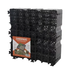 Plastic Interlocking Shed Base (W) 49cm X (L) 49cm , Pack Of 4 13 Plastic Interlocking Shed Base (W) 49cm X (L) 49cm , Pack Of 4 -Garden Outdoor Store plastic interlocking shed base w 49cm x l 49cm pack of 45060192725094 05c bq