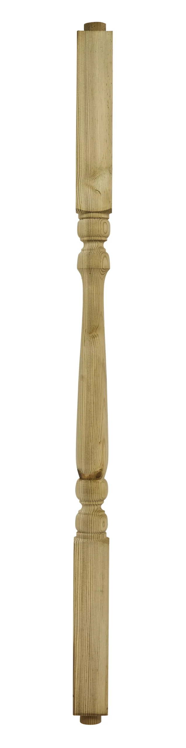 Richard Burbidge Colonial Softwood Deck Spindle (H)0.81m (W)41mm (T)41mm, Pack Of 10 1 Richard Burbidge Colonial Softwood Deck Spindle (H)0.81m (W)41mm (T)41mm, Pack Of 10