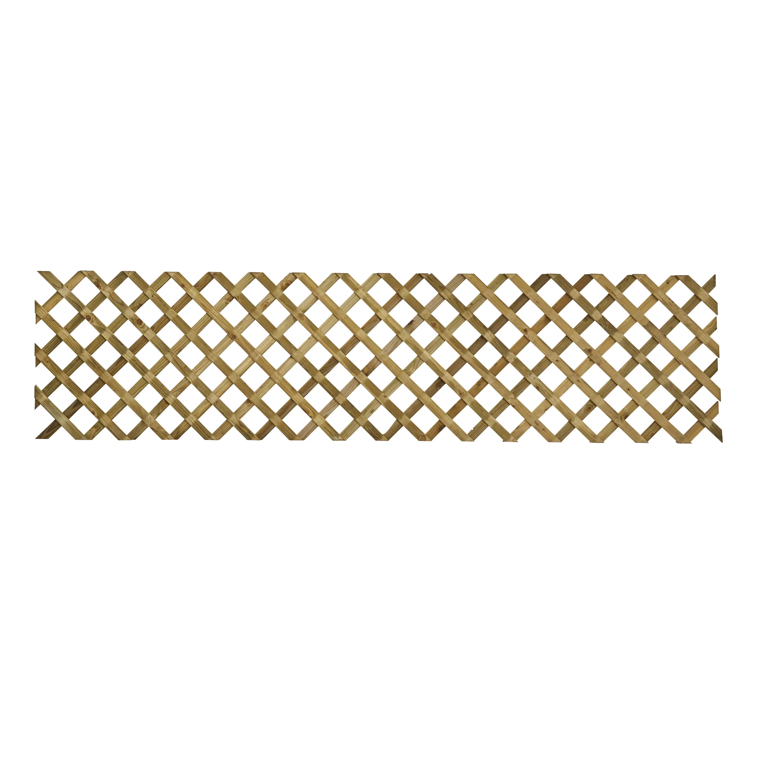 Richard Burbidge Decking 2ft Green Garden Dividing Screen Timber Trellis Panel (W)244cm X (H)60cm 1 Richard Burbidge Decking 2ft Green Garden Dividing Screen Timber Trellis Panel (W)244cm X (H)60cm
