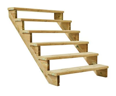 Richard Burbidge Redwood Deck Step (W)1066mm (T)40mm, Set Of 8 2 Richard Burbidge Redwood Deck Step (W)1066mm (T)40mm, Set Of 8 - Image 2
